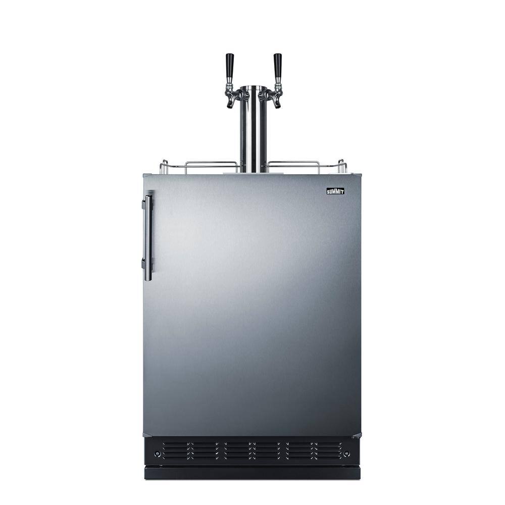 Summit Appliance Commercial BuiltIn 1/6 Keg Beer Dispenser SBC7BRS The Home Depot