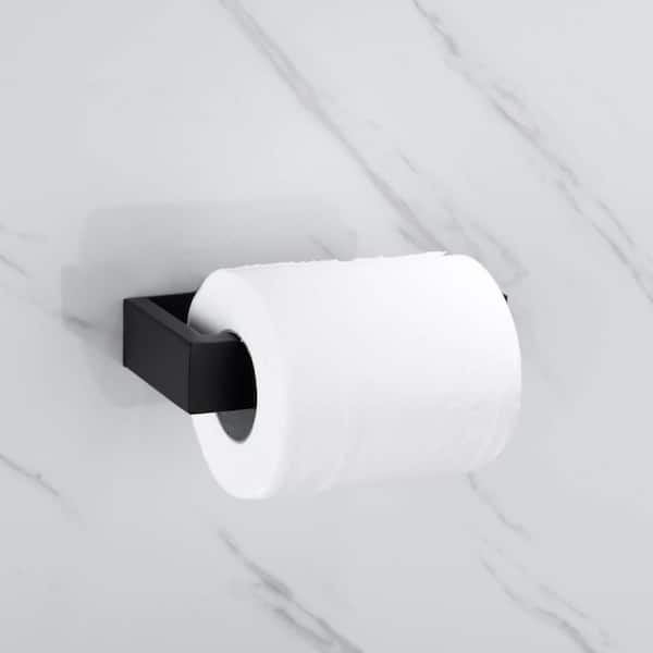 1pc Double-layer Paper Towel Holder With Wall-mounted Non-drilling