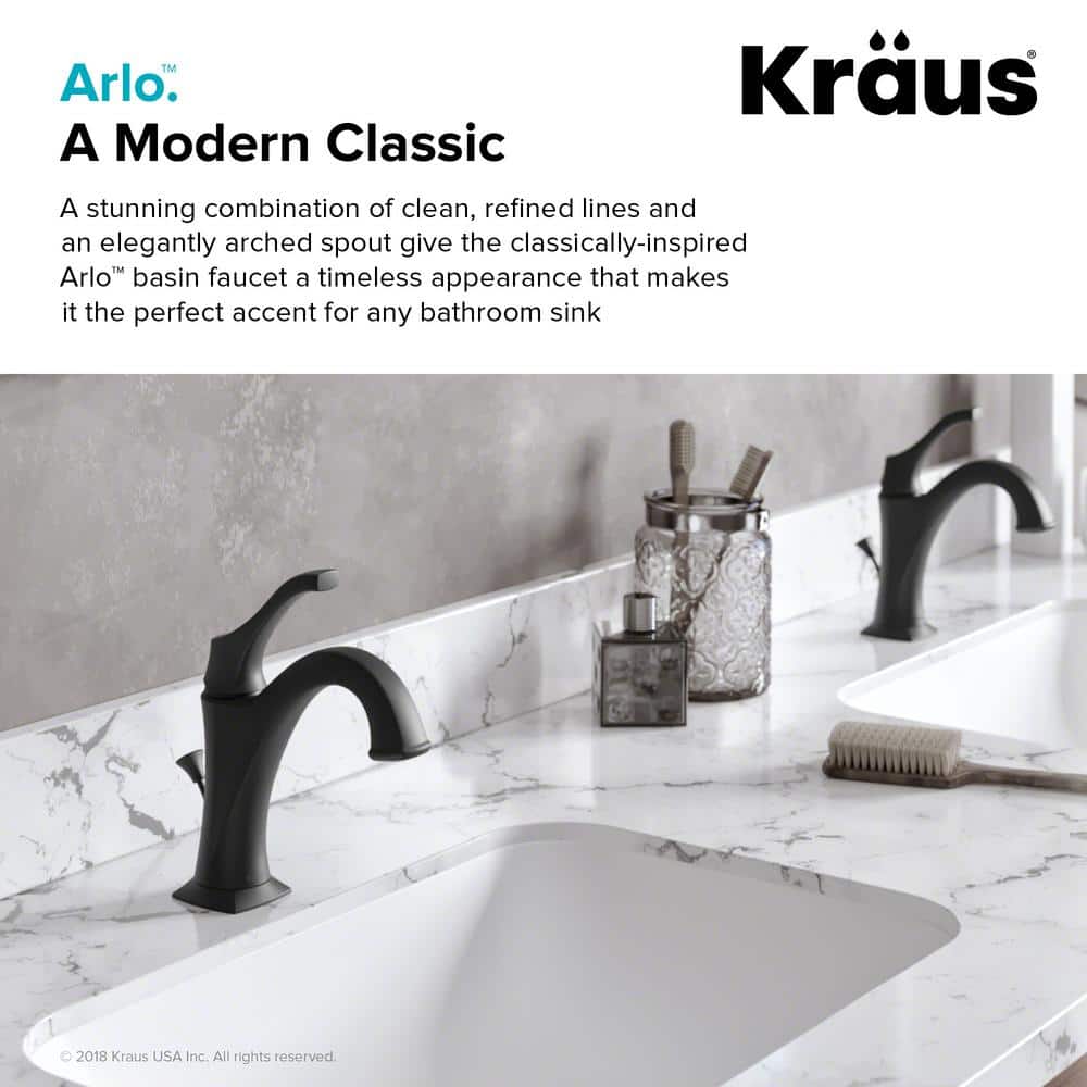 Elegant Stainless Steel Single Hole Traditional Bathroom Faucet