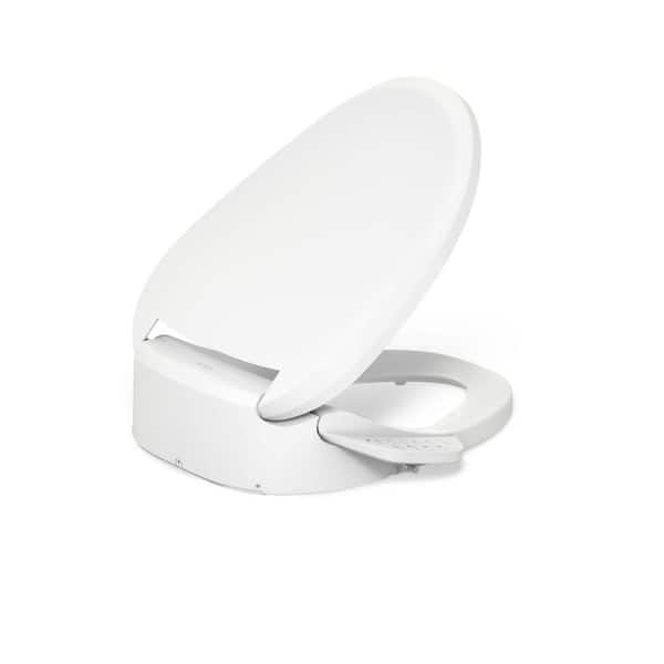 KOHLER Purewash E590 Electric Bidet Seat for Elongated Toilets in White
