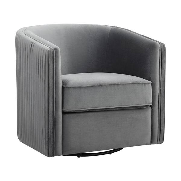 Pleated velvet online chair