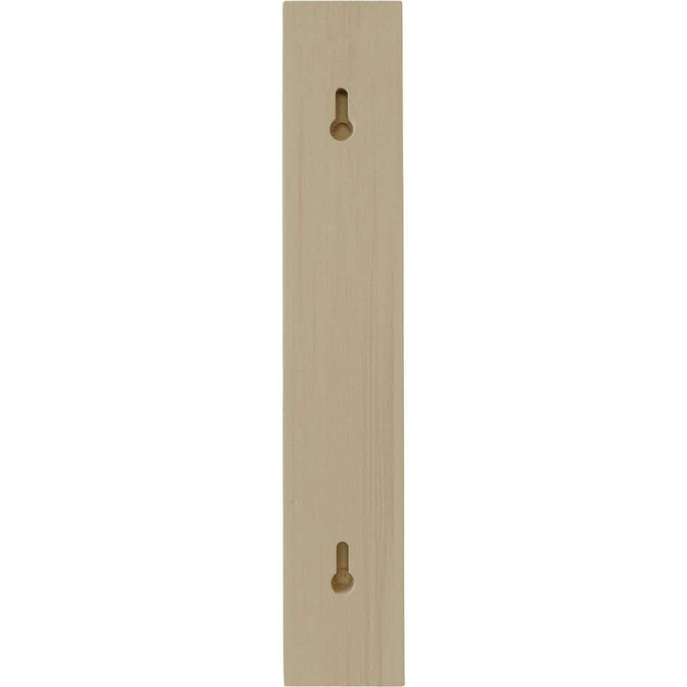 Traditional Rubberwood Shelf Bracket 2.5" W x 14.75" D x 14.25" H
