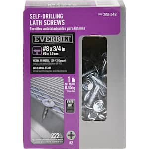 Kreg #8 1-1/4 in. Square Maxi-Loc Head Coarse Zinc-Plated Steel Pocket-Hole  Screw (100-Pack) SML-C125-100 - The Home Depot