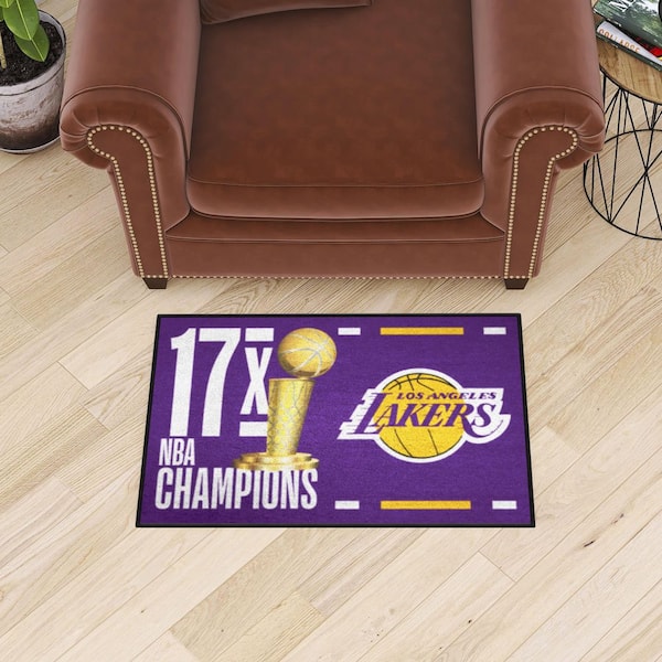 Los Angeles Lakers Gifts NBA Living Room Carpet Rug Home