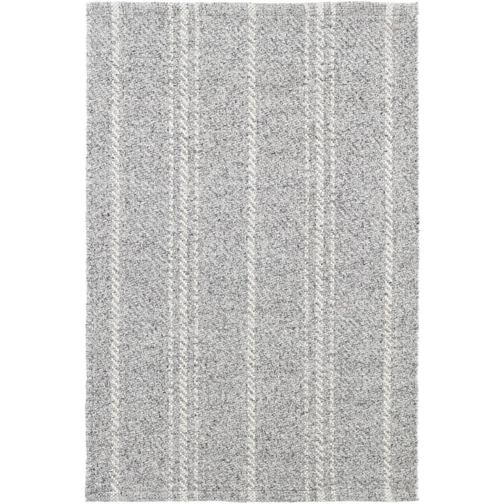 Melange Stripe Handwoven Grey/Ivory 9 ft. x 12 ft. Outdoor Area Rug price history on PriceWatchPro