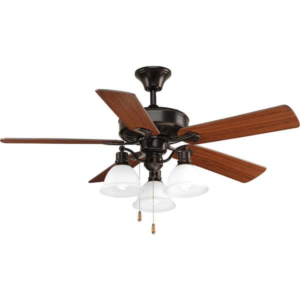 Progress Lighting AirPro 52 in. Indoor Antique Bronze Transitional