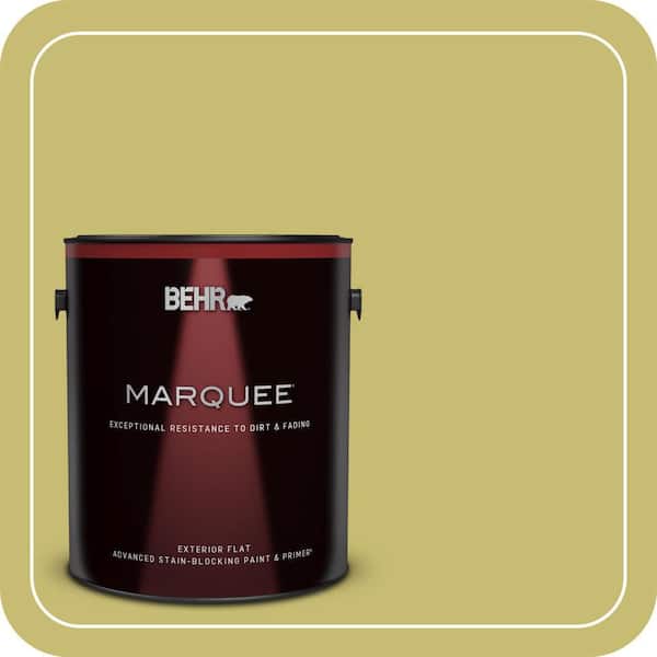 BEHR MARQUEE 1 gal. Home Decorators Collection #HDC-SP16-02 Pistachio Shortbread Flat Exterior Paint & Primer