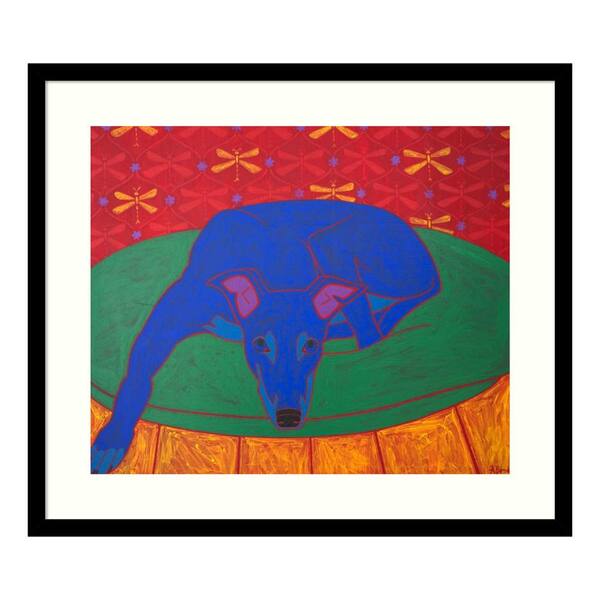 Amanti Art "Runner in Repose" by Angela Bond Framed Wall Art