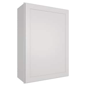 Dove Painted Shaker Style Ready to Assemble Wall Cabinet2 Door Stock Kitchen Cabinet (18 in. W x 42 in. H x 12 in. D)