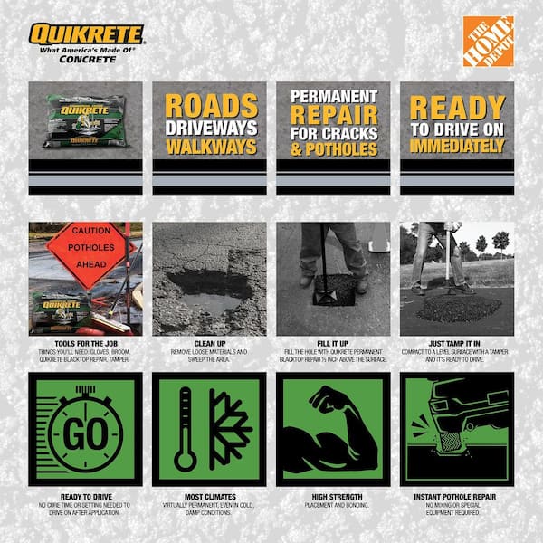 50 lb. Commercial Grade Blacktop Repair Patch