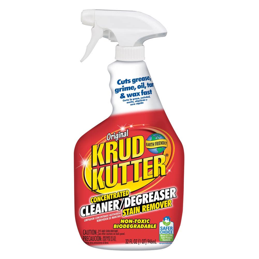 Krud Kutter Krud Kutter 1 Quart Liquid Cleaner & Degreaser for Grease on  Multisurfaces KK326 - The Home Depot
