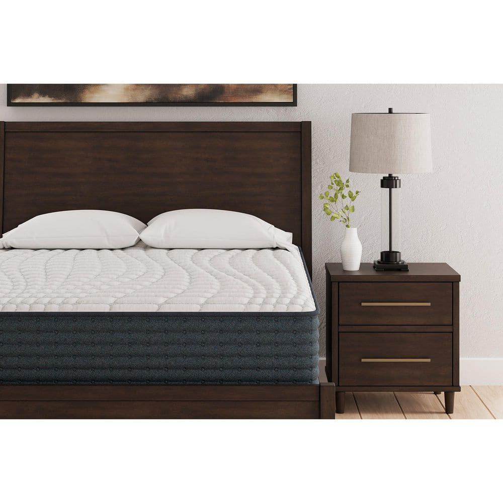 King White Innerspring Gel Memory Foam Mattress