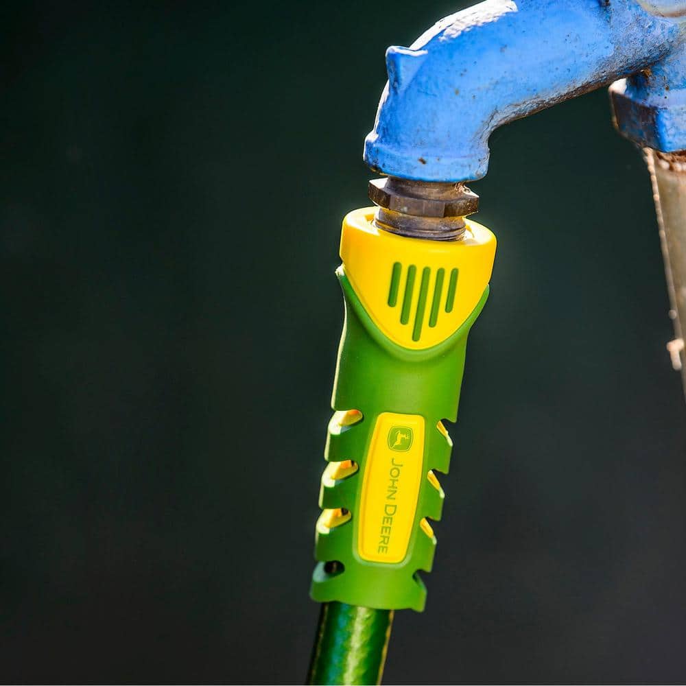 Green 50 ft Heavy-Duty Kink-Free Garden Hose