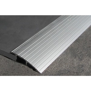 Novonivel Access Matt Silver 3/8 in. x 98-1/2 in. Aluminum Tile Edging Trim