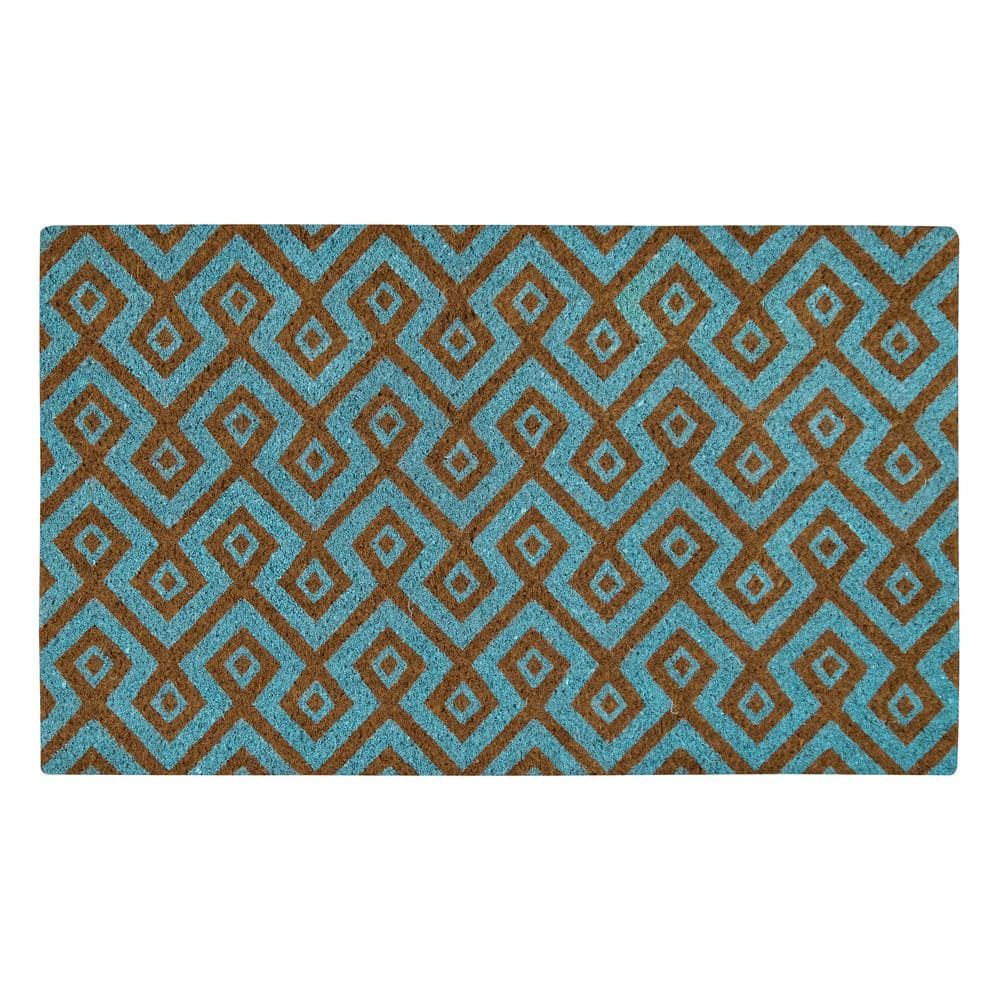 MSI Aqua Square 18 in. x 30 in. Coir Door Mat