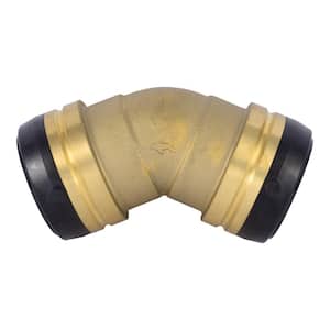 1 1/2" 45 Degree Male to Female Brass Elbow BSP Connector 38mm 