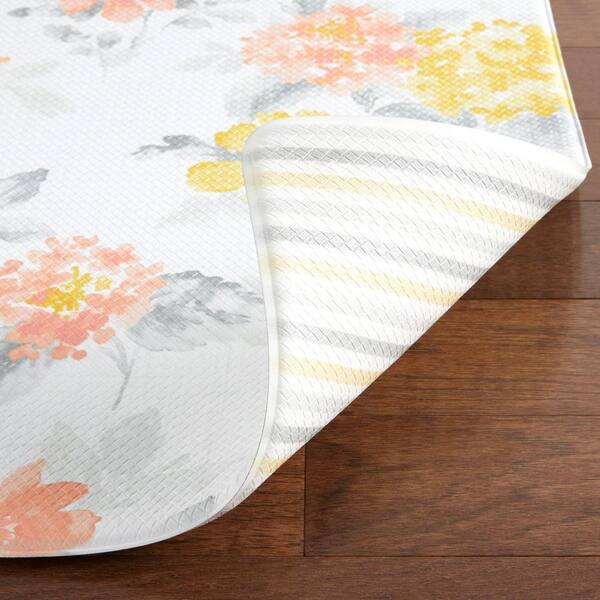 FloorPops Teddi 1 ft 8 in. x 2 ft 8 in. Multicolor PVC Anti-Fatigure Comfort  Mat