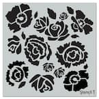 Stencil1 Cherry Blossom Repeat Pattern Stencil S1 Pa 69 - The Home Depot