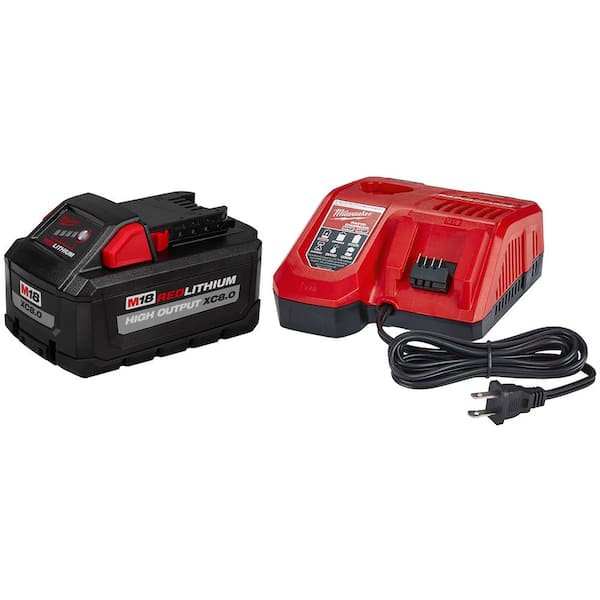 Milwaukee - M18 Fuel 18-Volt Lithium-Ion Brushless Cordless 1 Gal. 3-in-1 Backpack Vacuum Kit and One 8.0 Ah Battery and Accessories