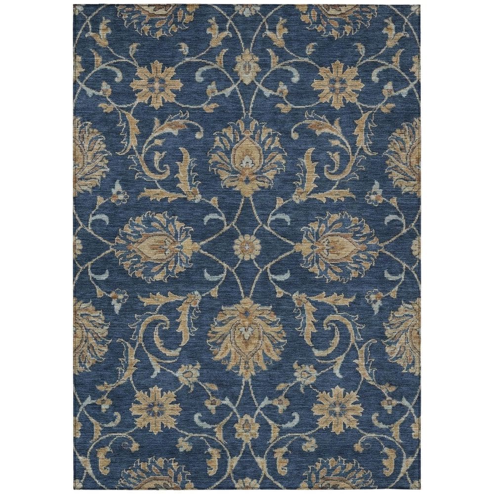 Chantille Machine Washable Indoor/Outdoor Abstract ACN2966 Navy 10 ft. x 14 ft. Area Rug price history on PriceWatchPro