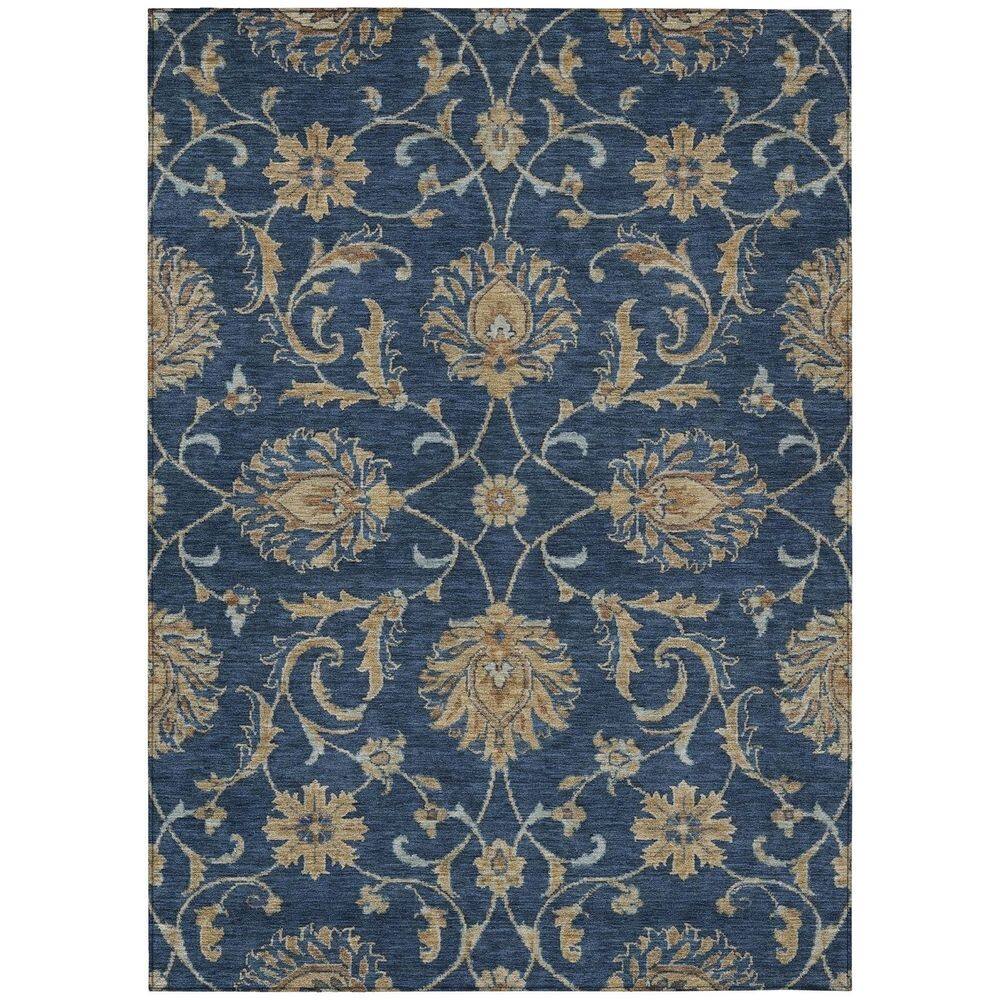 Chantille Machine Washable Indoor/Outdoor Abstract ACN2966 Navy 3 ft. x 5 ft. Area Rug price history on PriceWatchPro