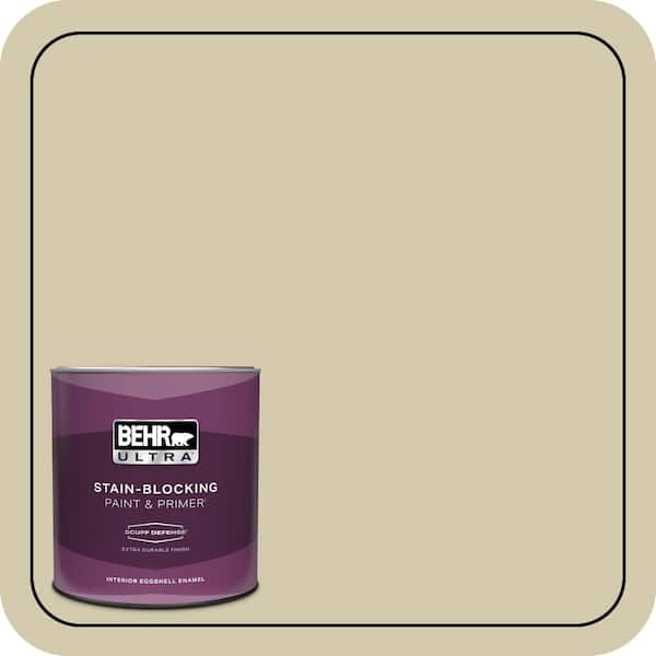 BEHR ULTRA 1 qt. #PPU9-12 Prairie House Extra Durable Eggshell Enamel Interior Paint & Primer