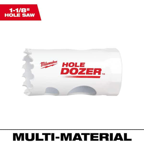 Milwaukee 1-1/8 in. Hole Dozer Bi-Metal Hole Saw