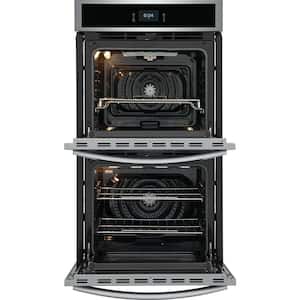 Gallery 27 in. Double Electric Built-In Wall Oven with Total Convection in Smudge-Proof Stainless Steel