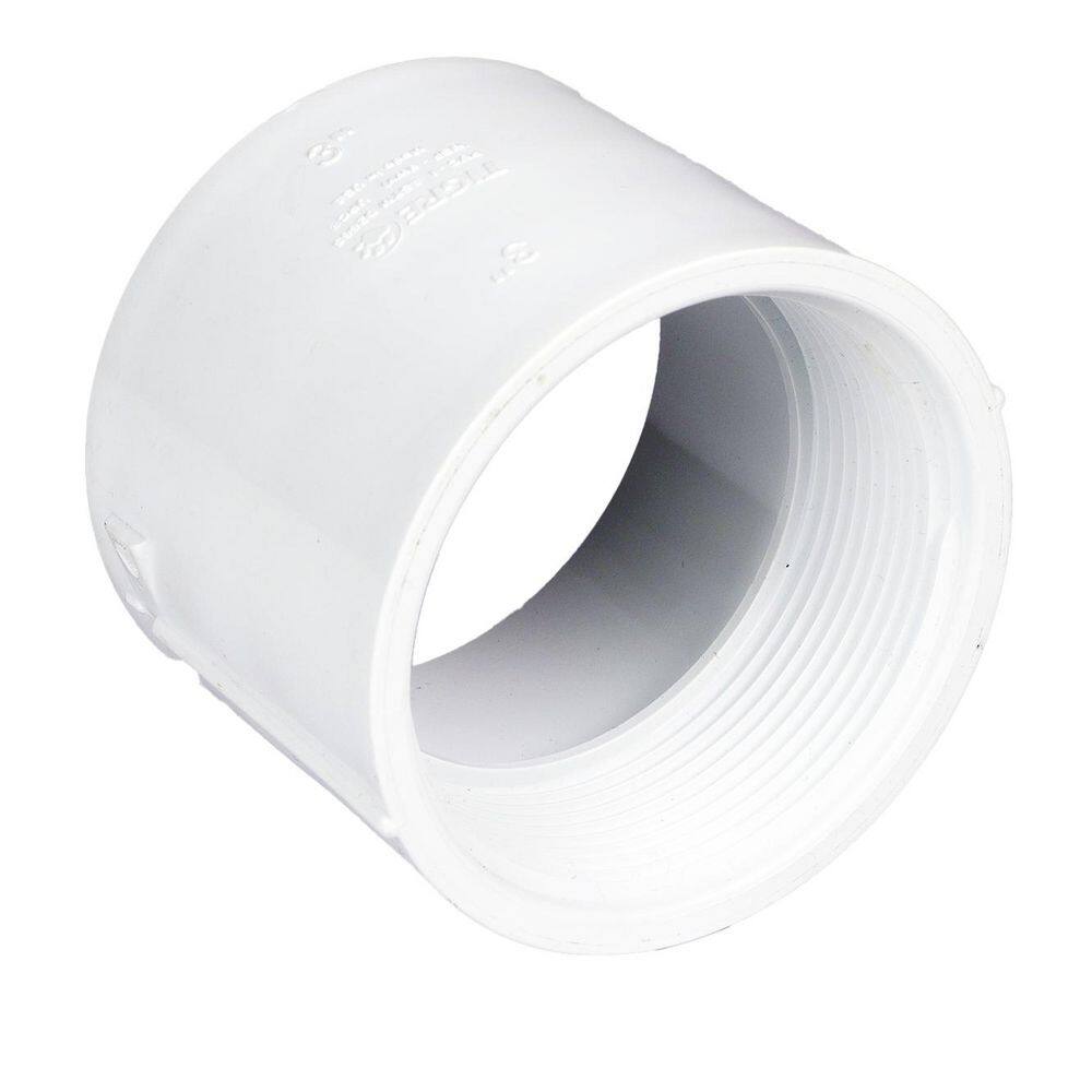 4 in. White PVC DWV Female Adapter, Threaded FPT x Hub Drain, Waste and Vent Fitting (10-Pack) price history on PriceWatchPro