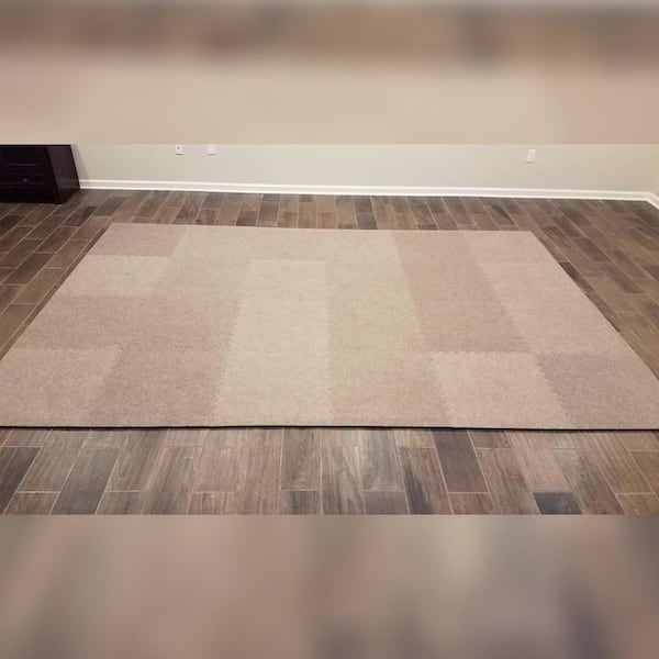 Greatmats Surface Stitch Commercial Carpet Tiles | Heavy Duty Carpet Squares | 24x24 inch | Tufted Patterned Loop | Color: Various Gray & Tan Tones