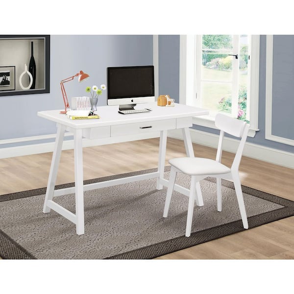 Coaster Computer Desk White