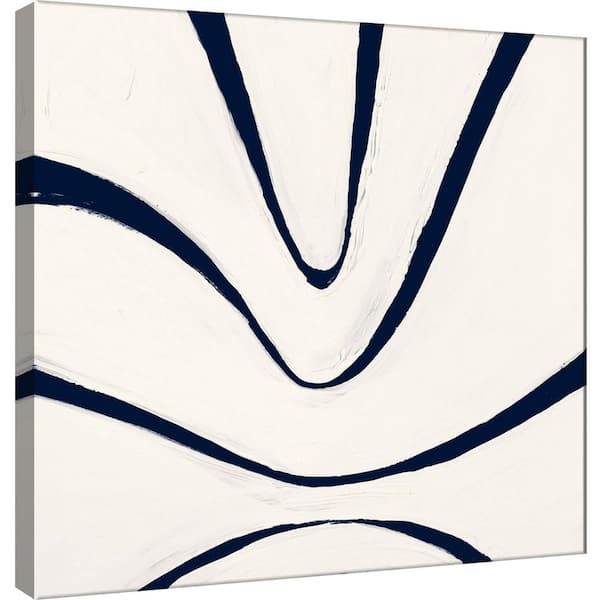 PTM Images 15 in. x 15 in. ''Indigo B'' Printed Canvas Wall Art