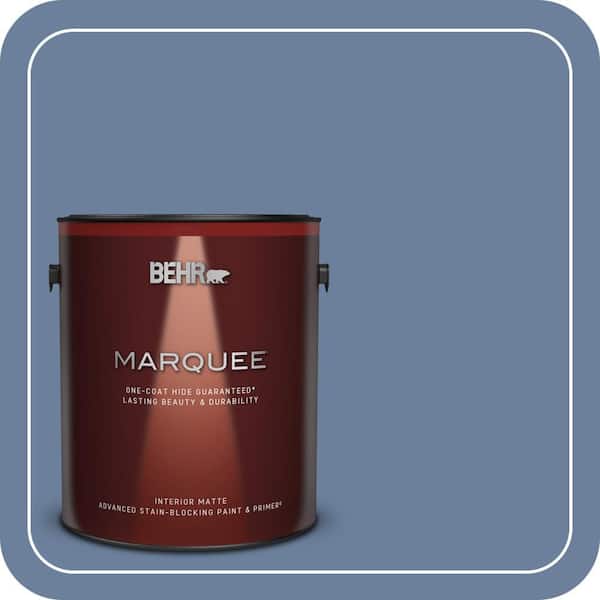 BEHR MARQUEE 1 gal. #MQ5-52 Lead Cast One-Coat Hide Matte Interior Paint & Primer