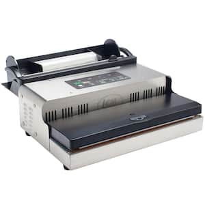 MaxVac 1000 Stainless Steel Food Vacuum Sealer with Bag Holder and Bag Cutter