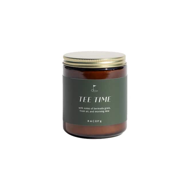 Unbranded Tee Time Soy Candle - Amber Jar