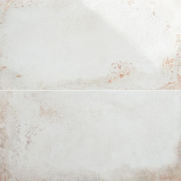 Ivy Hill Tile Angela Harris Fuller White 11.81 in. x 23.62 in. Polished Porcelain Floor and Wall Tile (11.62 sq. ft./Case)