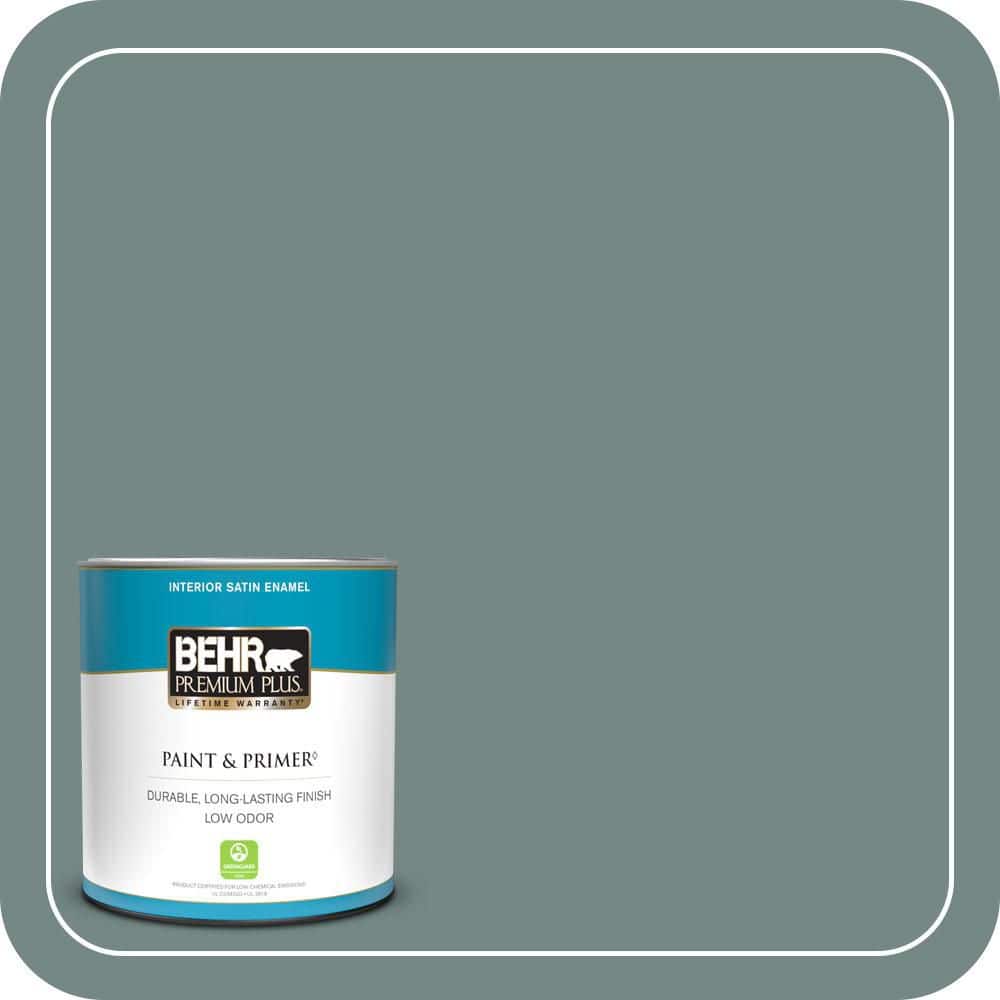 1 qt. #MQ6-10 Echo Park Satin Enamel Low Odor Interior Paint & Primer price history on PriceWatchPro