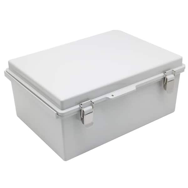Vrbgify Durable Electrical Junction Box with Mounting Plate