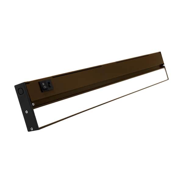 NICOR NUC-5 Series 21.5 in. Oil Rubbed Bronze Selectable LED Under Cabinet Light