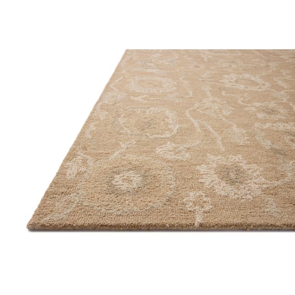 Chris Love Julia Dorothea Sand / Pebble 9 ft. 3 in. x 13 ft.  Traditional Area Rug