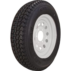 ST225/75D-15 K550 BIAS 2540 lb. Load Capacity White Without Stripe 15 in. Bias Tire and Wheel Assembly