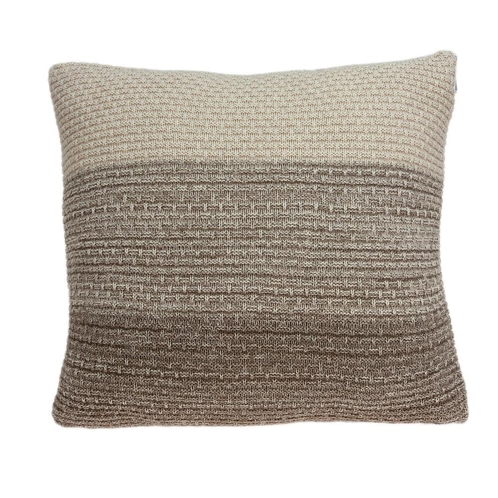 Camden Tan Throw Pillow