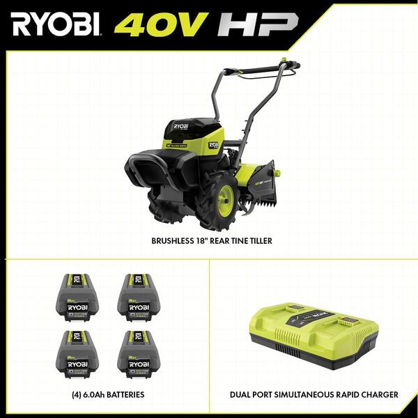 RYOBI 40V HP Brushless 18 in. Battery 