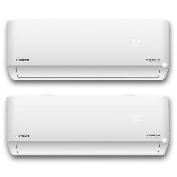 Buy Multi 18000 BTU 1.5Ton 22 SEER ENERGY STAR Dual (2) Zone WiFi