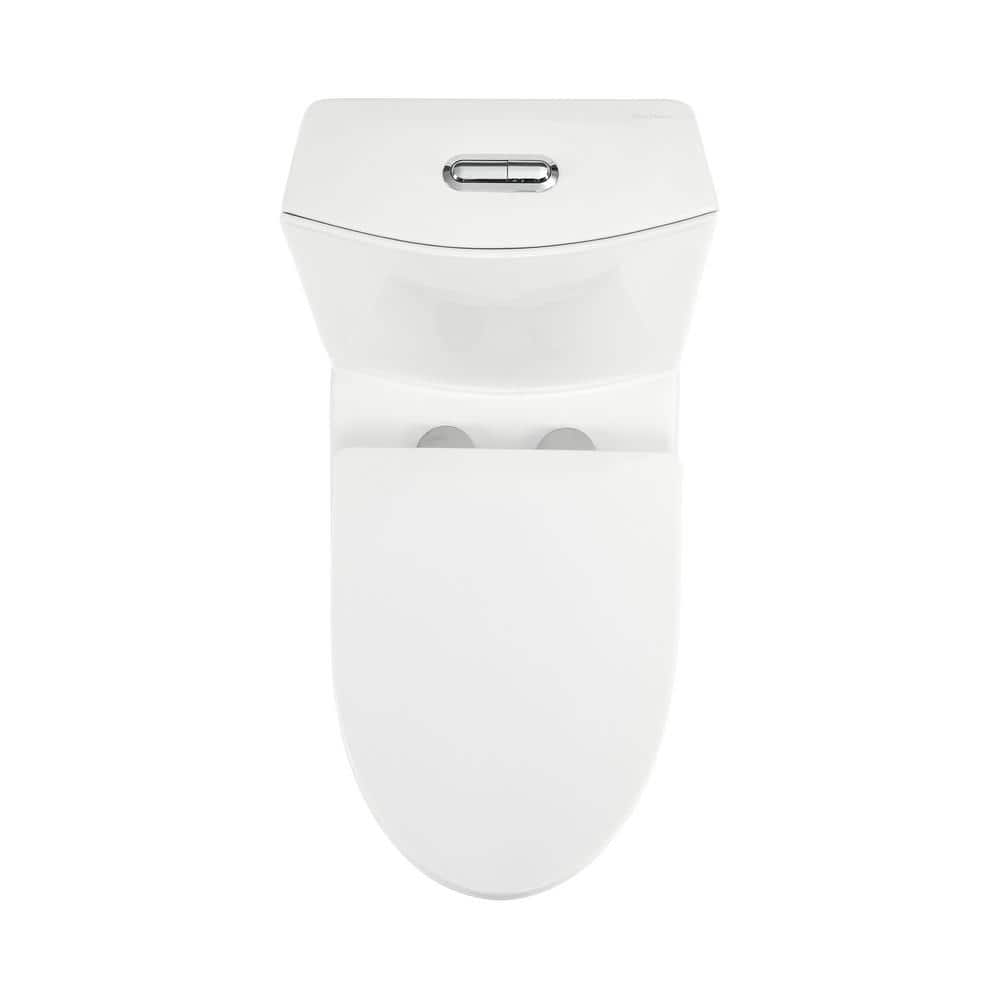 St. Tropez White Elongated Two-Piece Dual-Flush Toilet