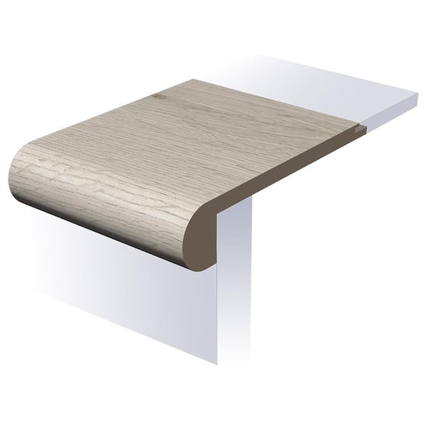SELKIRK FLOORS North Compass Point 1 in. T x 4-1/2 in. W x 94 in. L Waterproof Flush Stair Nose Moulding