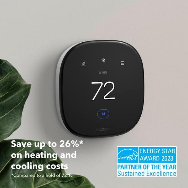 ecobee Smart Thermostat Enhanced Programmable Wifi Works with Siri