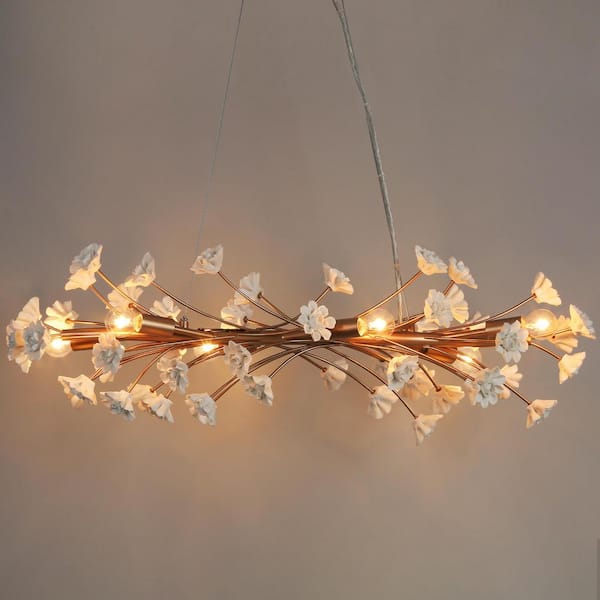 Floral Design Flower Lights  Flower-Inspired Chandeliers Pendants Lamps -  Lightology