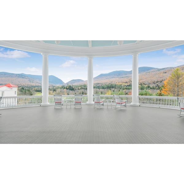 ACRE 5/4 in. x 4 in. x 8 ft. Unfinished Composite Tongue and Groove Porch Flooring (4-pack)