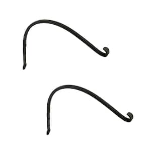 Arcadia Garden Products Talon 16 in. Black Metal Alloy Plant Bracket  (2-Pack) BR06E - The Home Depot